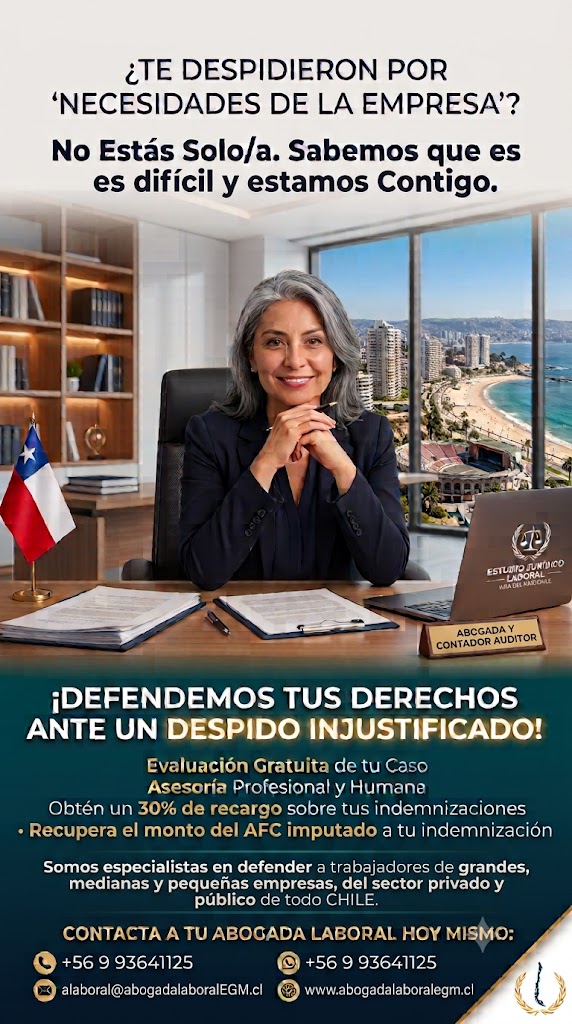 Abogada y Contador Auditor - Defensa del Trabajador